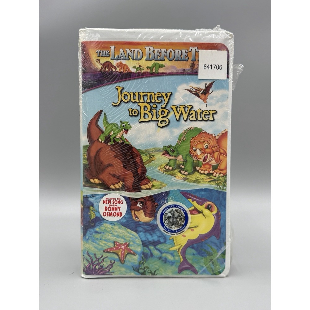 The Land Before Time Journey To Big Water In Clamshell VHS